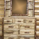 Glacier 9 Drawer Dresser + Deluxe Mirror